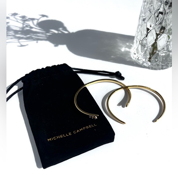 Michelle Campbell Gold Talon Bracelet Set - Picture 8 of 9